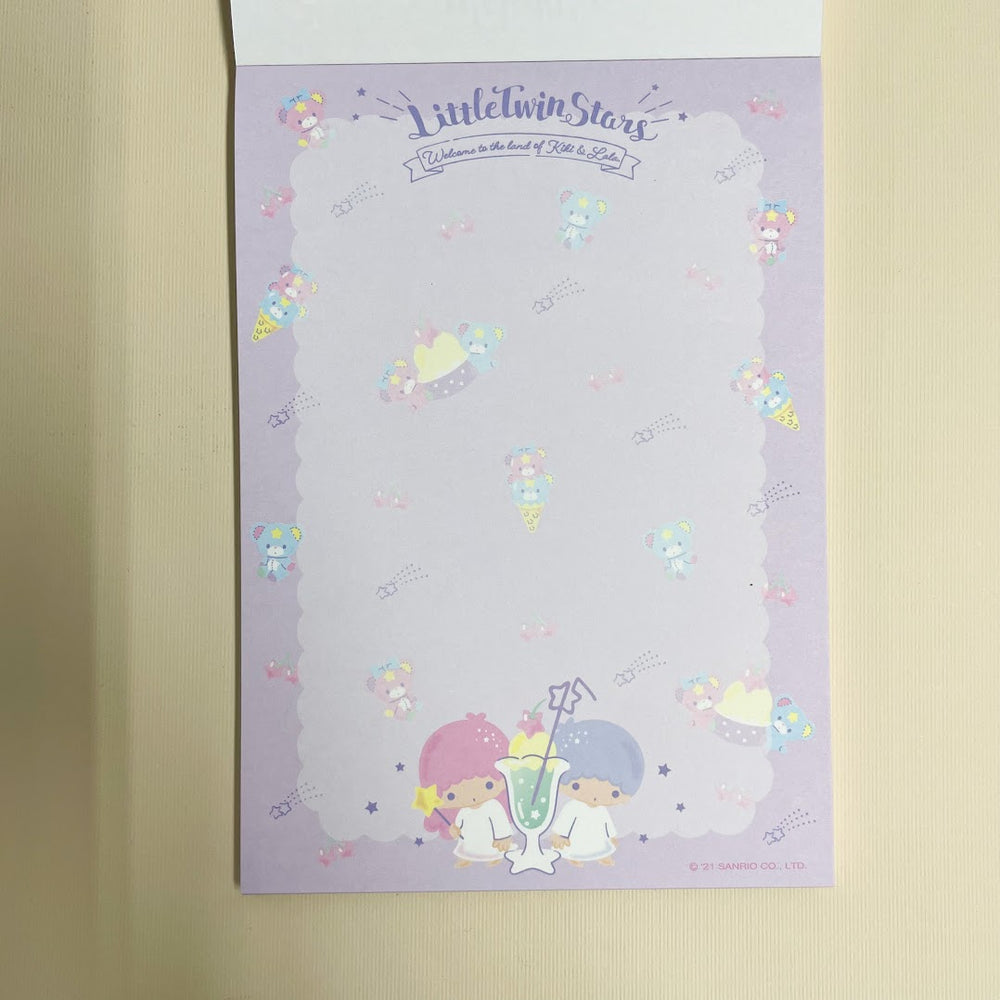 Little Twin Stars 8-Design Memo Pad