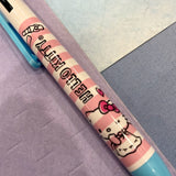 Hello Kitty "Pink Stripe" 4 Color Ballpoint Pen