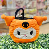 Kuromi Halloween Pumpkin Plush Basket