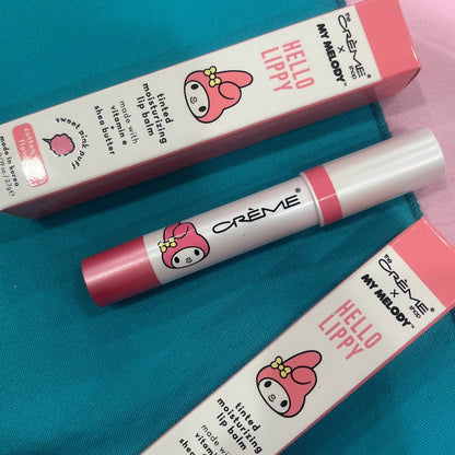 The Creme Shop x My Melody Hello Lippy Tinted Moisturizing Lip Balm "Sweet Pink Puff"