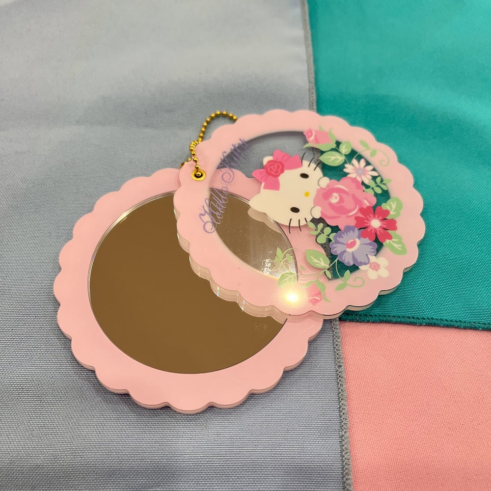 Hello Kitty Mirror w/ Charm