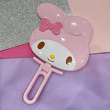 My Melody Die-Cut Folding Mirror