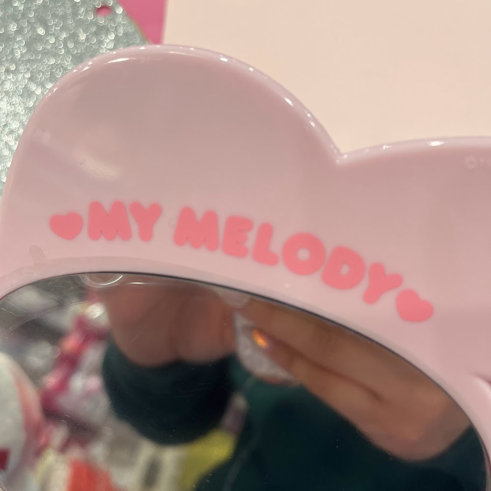 My Melody Die-Cut Folding Mirror