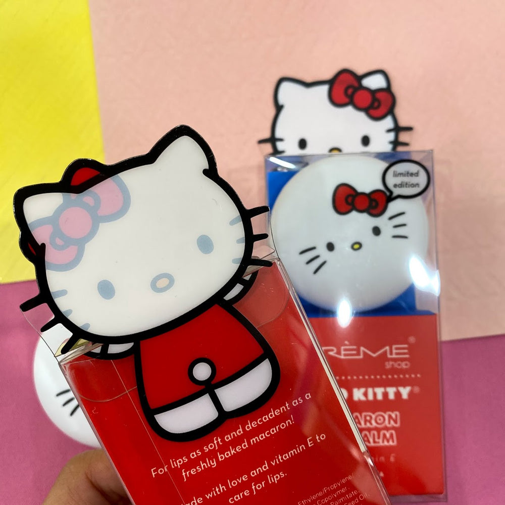 The Creme Shop x Hello Kitty Macaron Lip Balm "Mixed Berry"