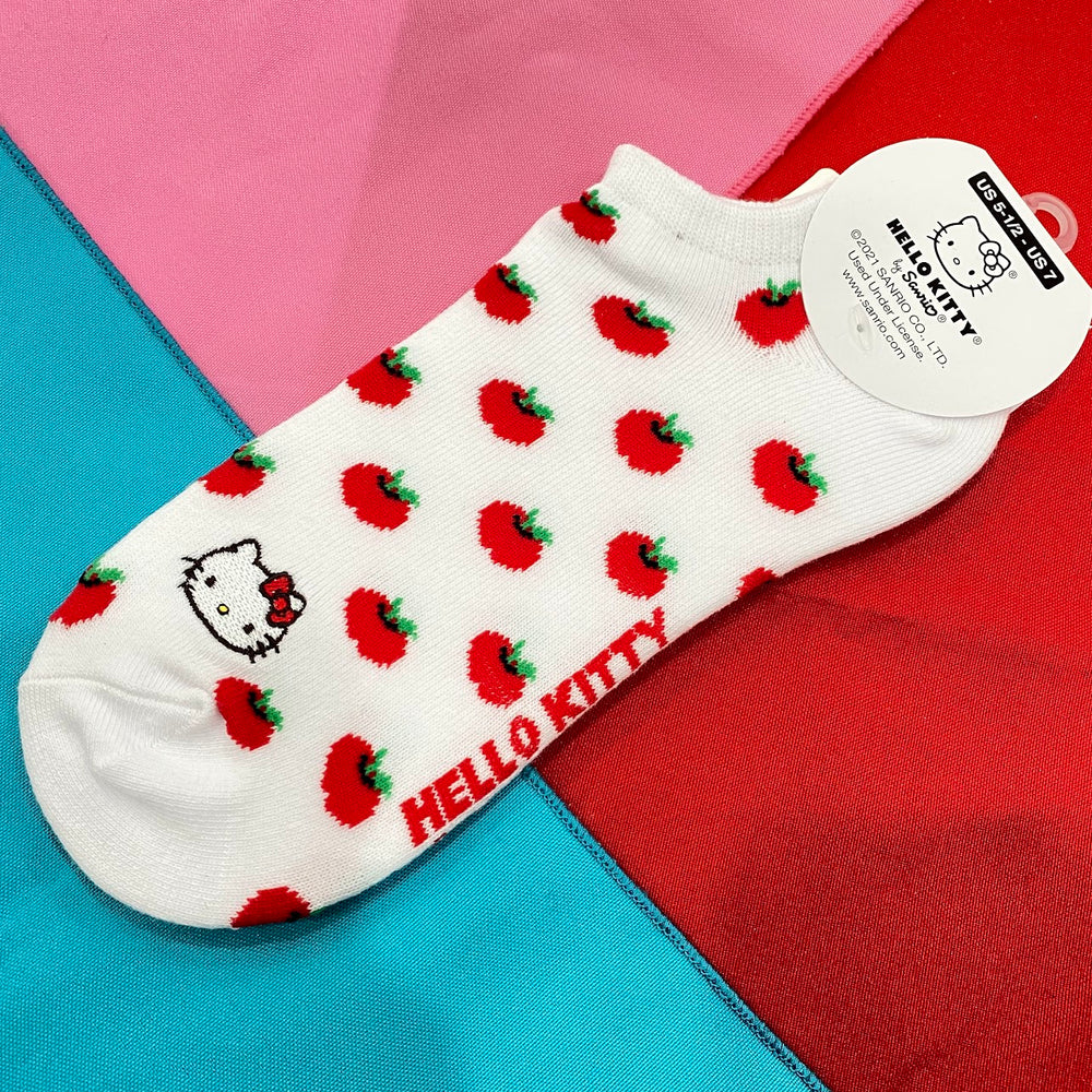 Hello Kitty Adult Short Socks (Apple)