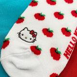 Hello Kitty Adult Short Socks (Apple)