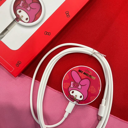 Sonix x My Melody "Peonies" Magnetic Link Wireless Charger
