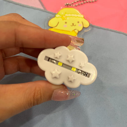 Pompompurin Acrylic Stand Light Keychain