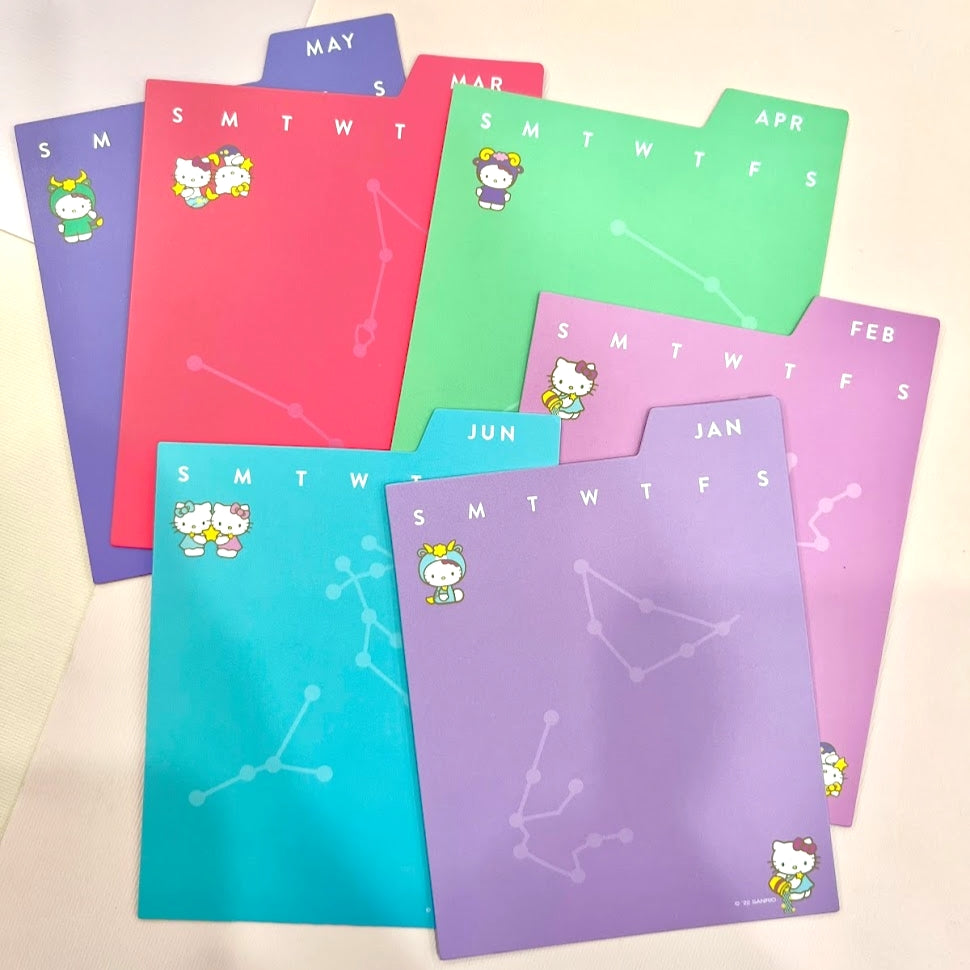 Hello Kitty Acrylic Perpetual Calendar Desk Organizer Hello Kitty Acrylic Perpetual Calendar Desk Organizer