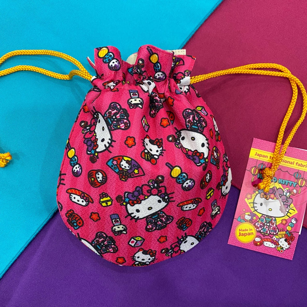 Hello Kitty "Japan Pop" Drawstring Bag