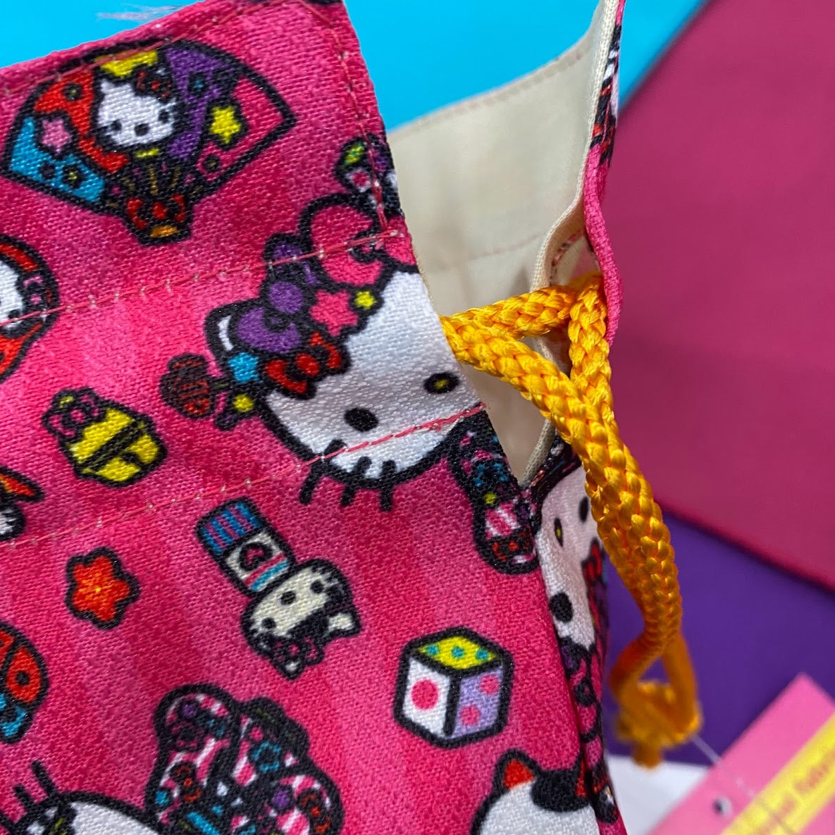 Hello Kitty "Japan Pop" Drawstring Bag