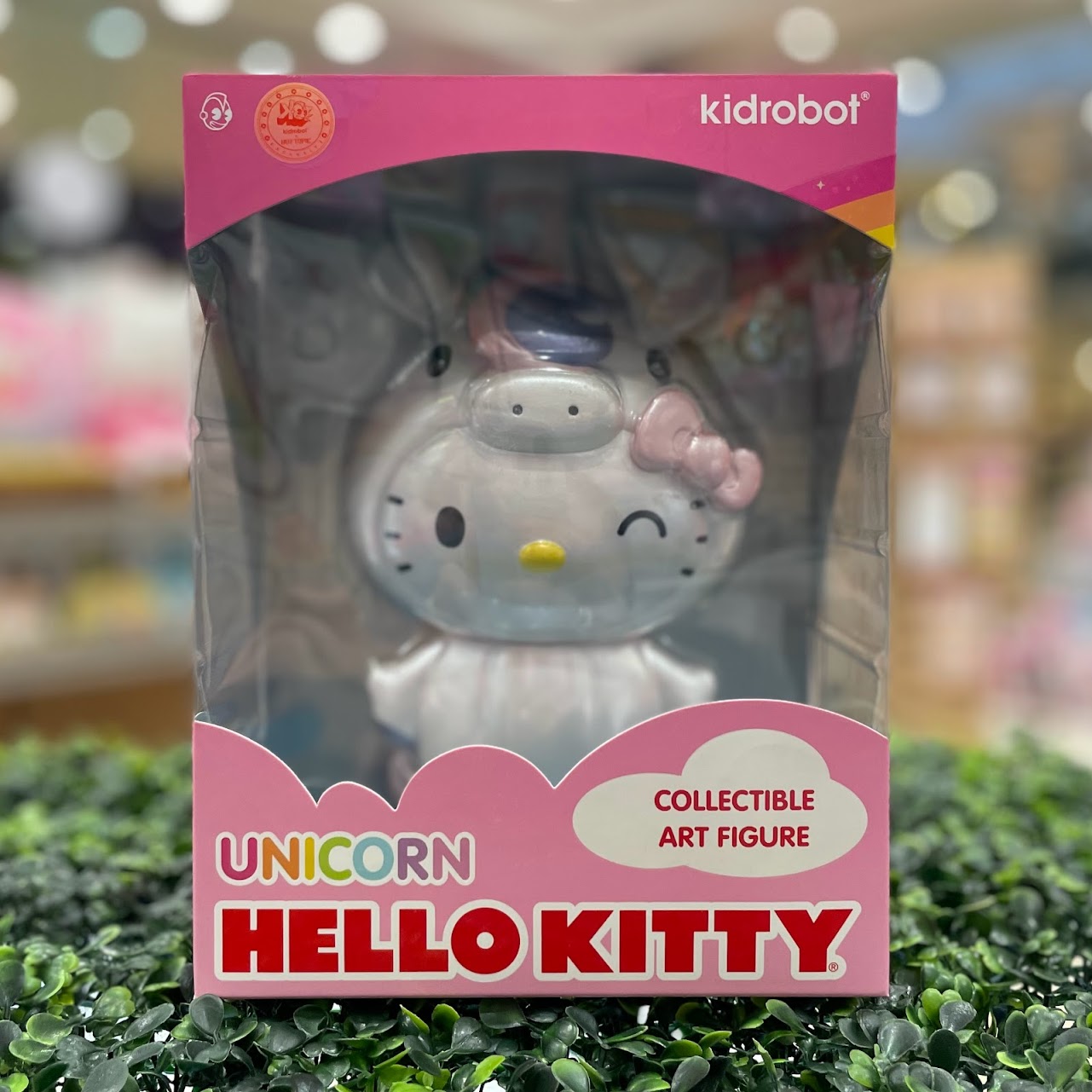 kidrobot x Hello Kitty Unicorn 8in Pastel Pearl Figure [SEE