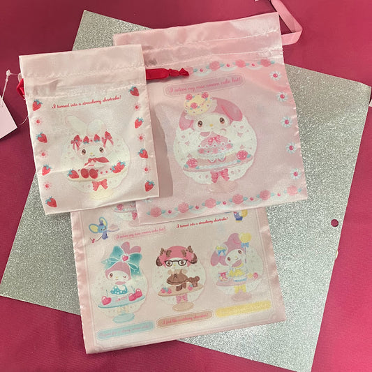 My Melody "SLB" Drawstring Bag