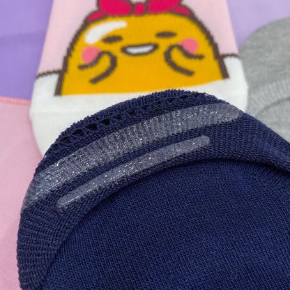 Gudetama Non Slip Adult Ankle Socks