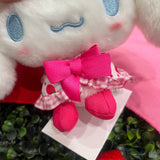 Cinnamoroll "Strawberry Dress" Clip-On Mascot Keychain