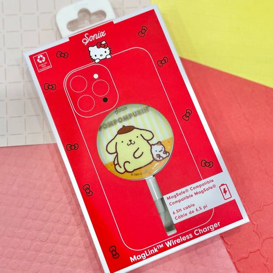 Sonix x Pompompurin & Muffin Magnetic Link Wireless Charger