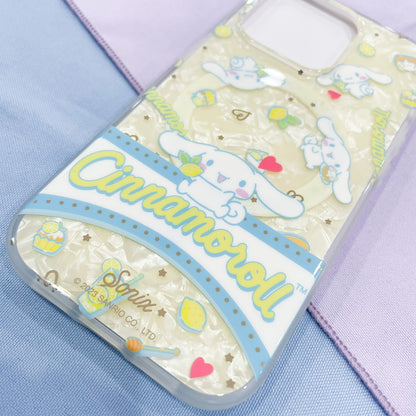 iPSonix x Cinnamoroll "Lemon & Sweets" Magsafehone 14 Pro Case