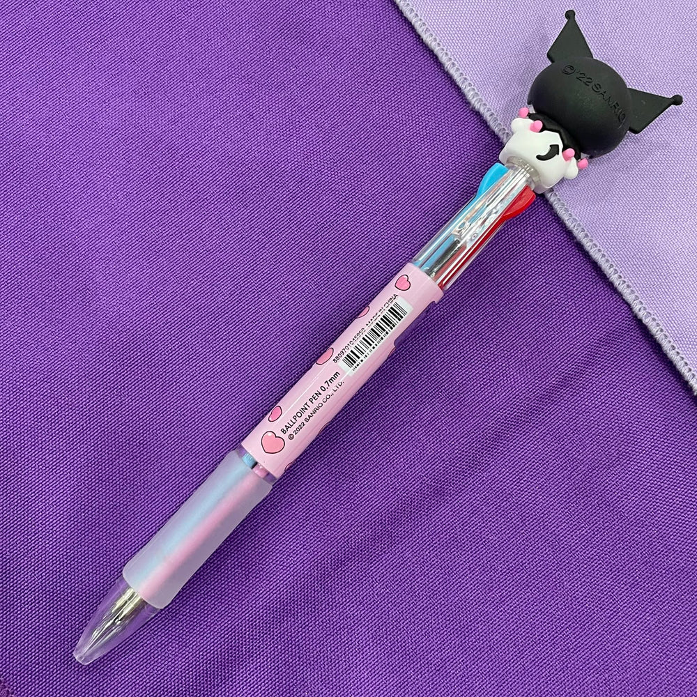 Kuromi Figure 3 Color Ballpoint Pen