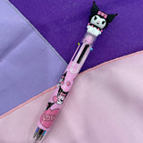 Kuromi 6-Color Ballpoint Pen