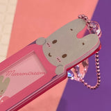 Marroncream Name Holder