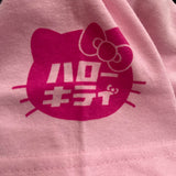 Girl x Sanrio "Tokyo Speed" Hello Kitty Tee (Pink)