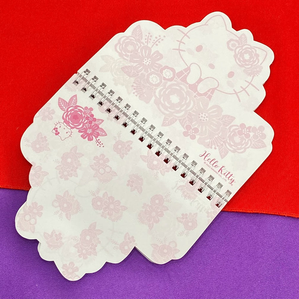 Hello Kitty "Flower" Die-Cut Spiral Notebook