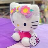 Hello Kitty 8.5in Flower Headband Plush