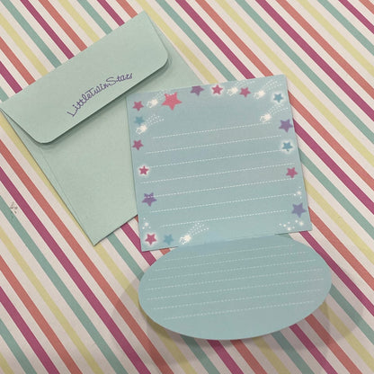 Little Twin Stars Mini Congratulations Card