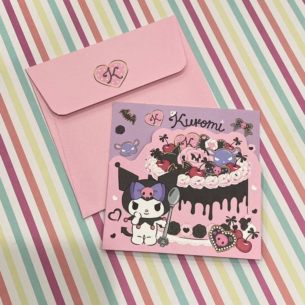 Kuromi Mini Congratulations Card (2)