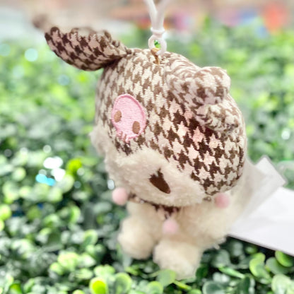 Kuromi "Houndstooth" Mascot Clip-On Plush