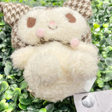 Kuromi "Houndstooth" Mascot Clip-On Plush