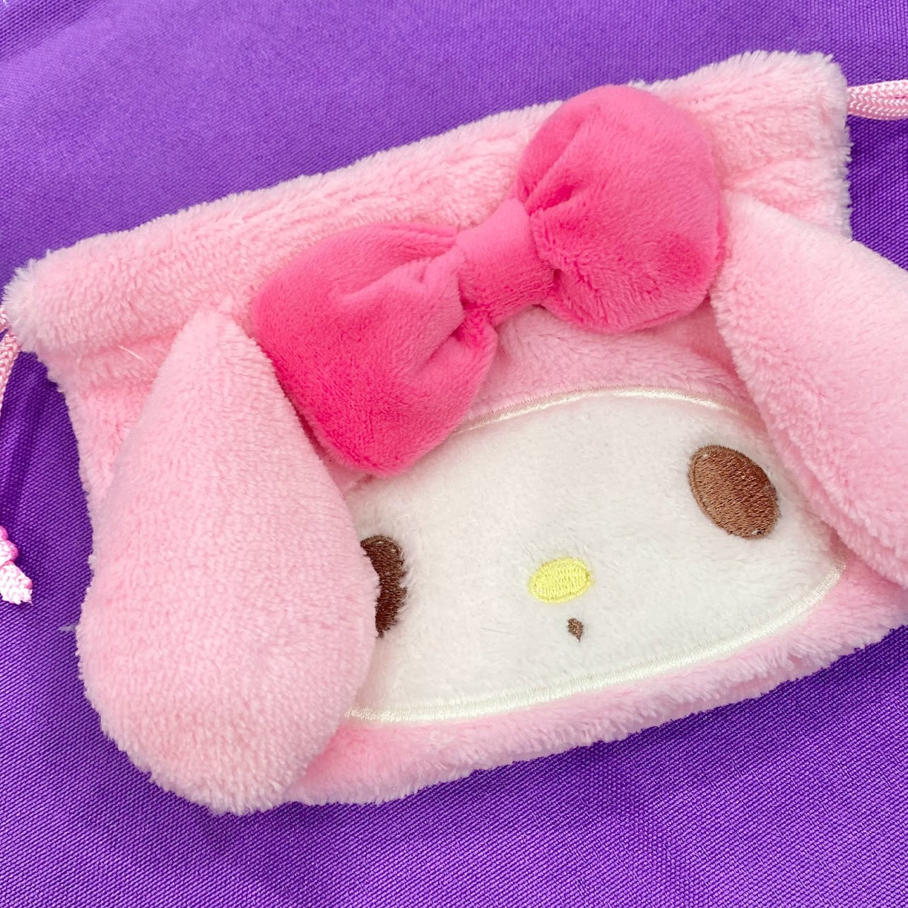 My Melody Petite Drawstring Bag