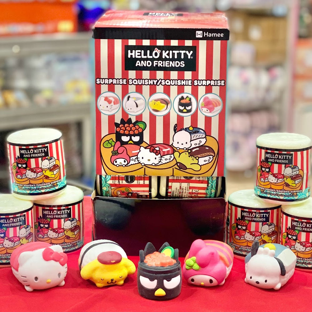Sanrio Squishy Figure Capsule Sushi Series 4 (Blind)