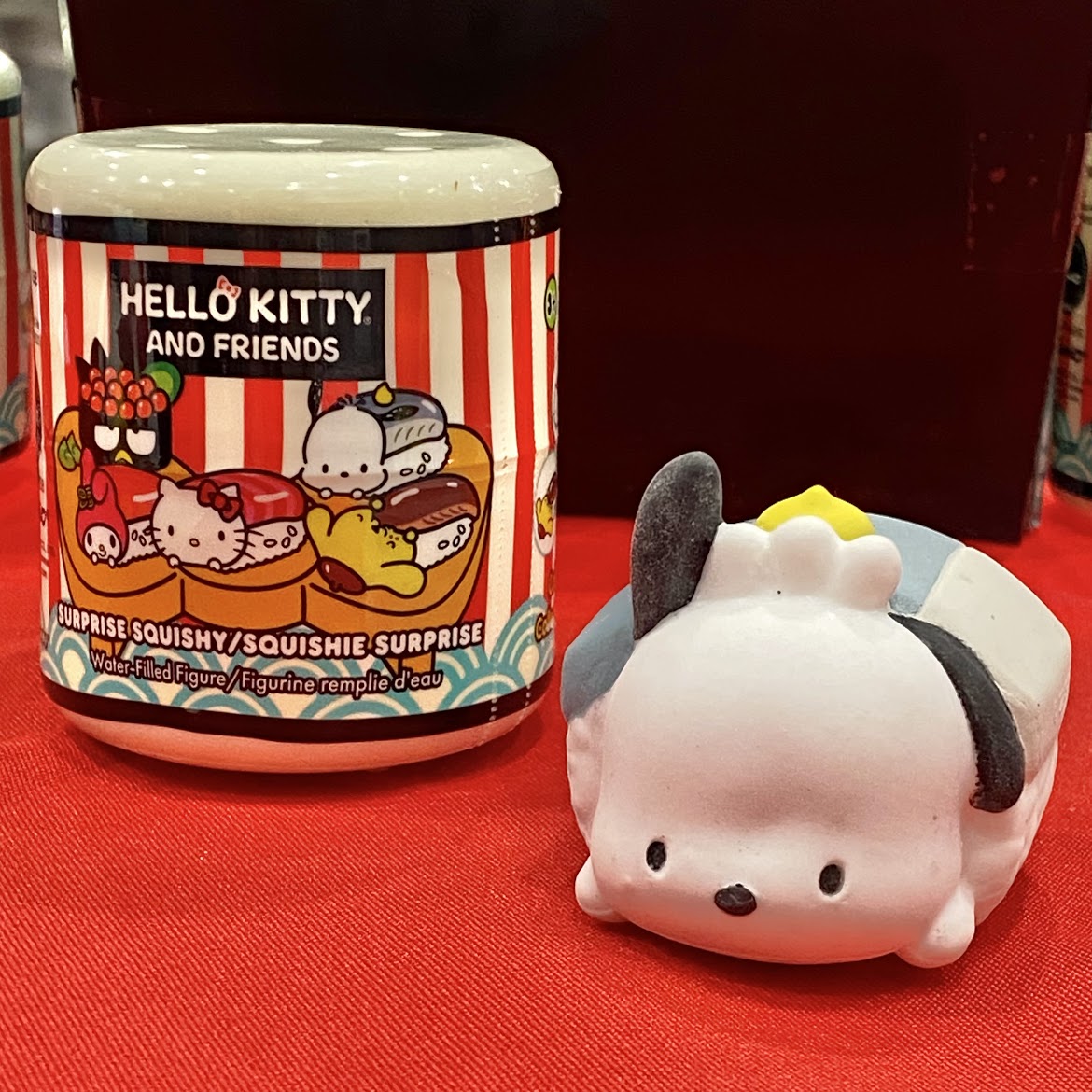 Sanrio Squishy Figure Capsule Sushi Series 4 (Pochacco)