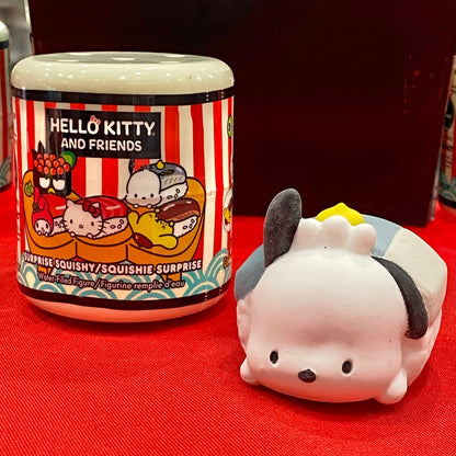 Sanrio Squishy Figure Capsule Sushi Series 4 (Pochacco)