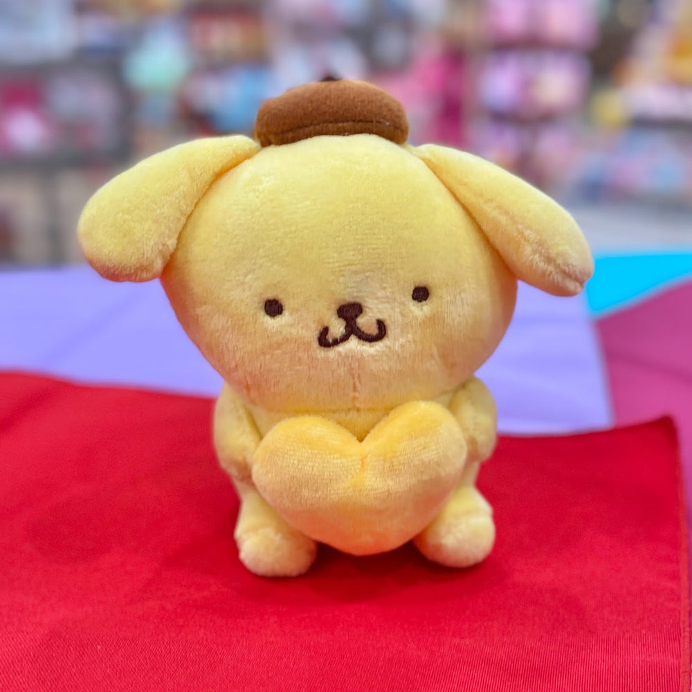 Pompompurin "Heart" Backpack Keychain