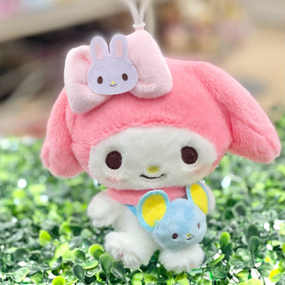 My Melody Mascot Clip-On Plush w/ Friends Accessory