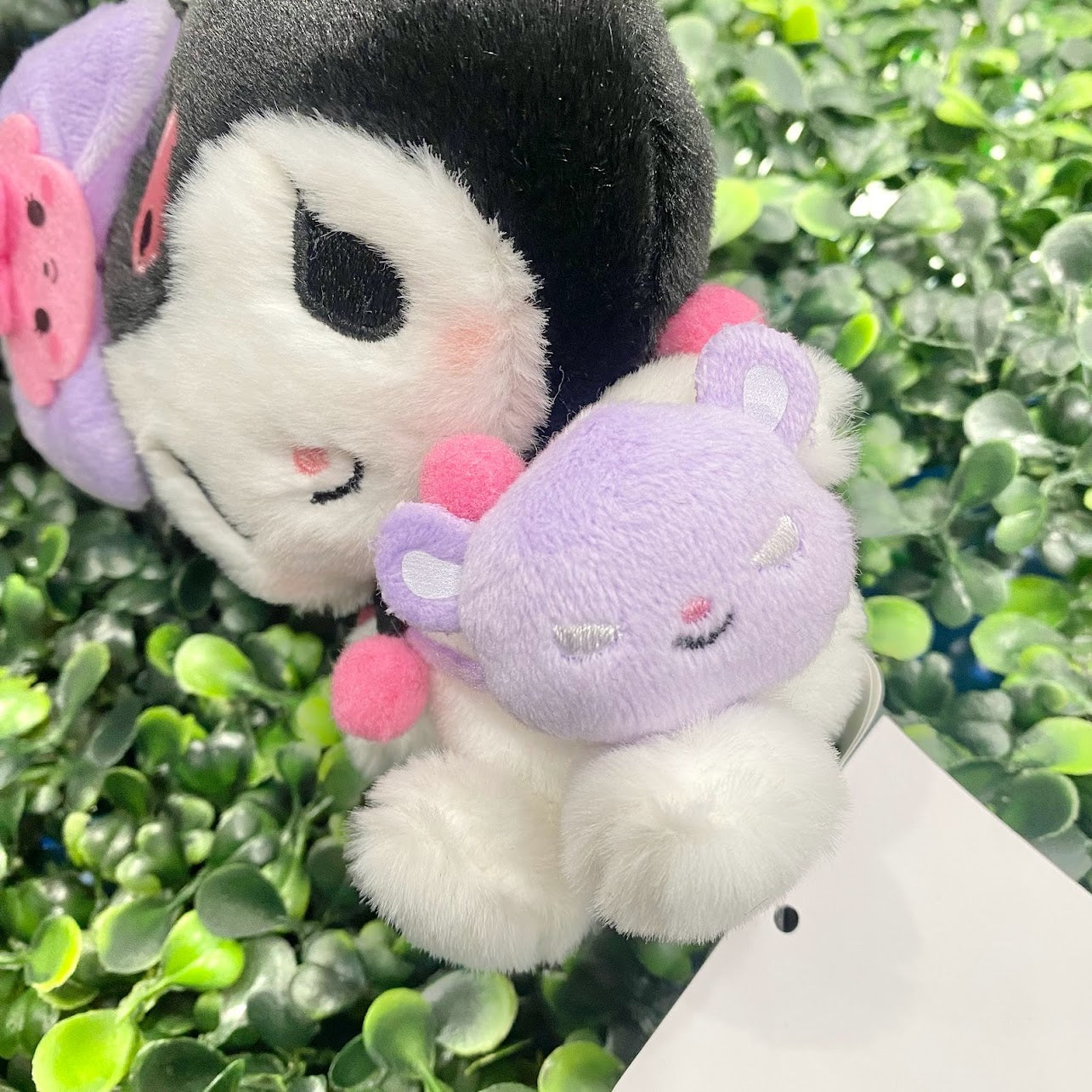 Kuromi Mascot Clip-On Plush w/ Friends Accessory