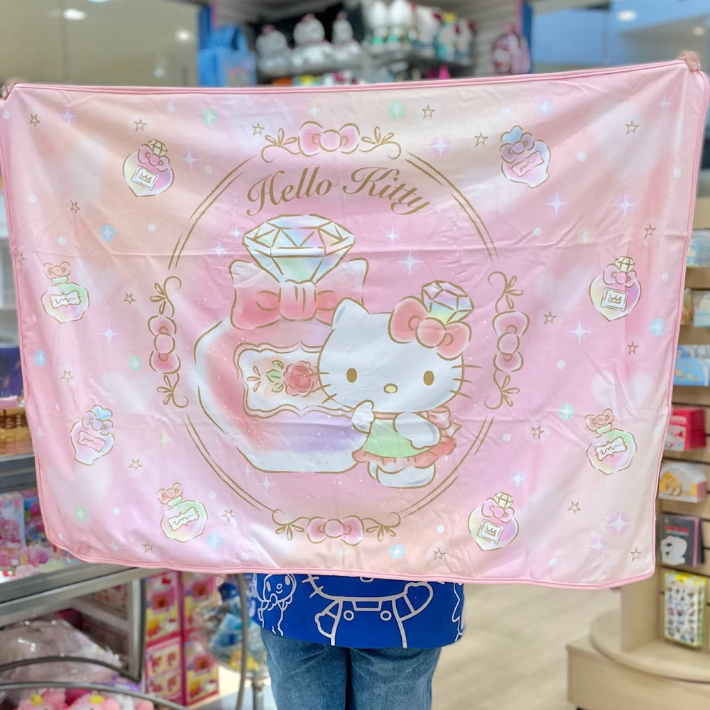 Hello Kitty "Birthday" Blanket w/ Pouch