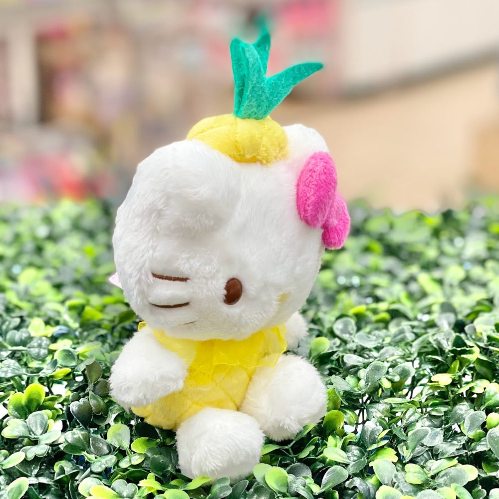 Hello Kitty "Fruit" Pineapple Bean Doll Plush