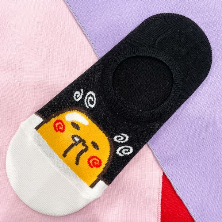 Gudetama Non Slip Adult Ankle Socks