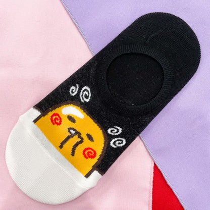Gudetama Non Slip Adult Ankle Socks