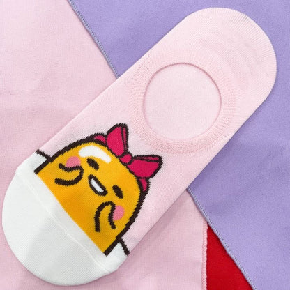 Gudetama Non Slip Adult Ankle Socks