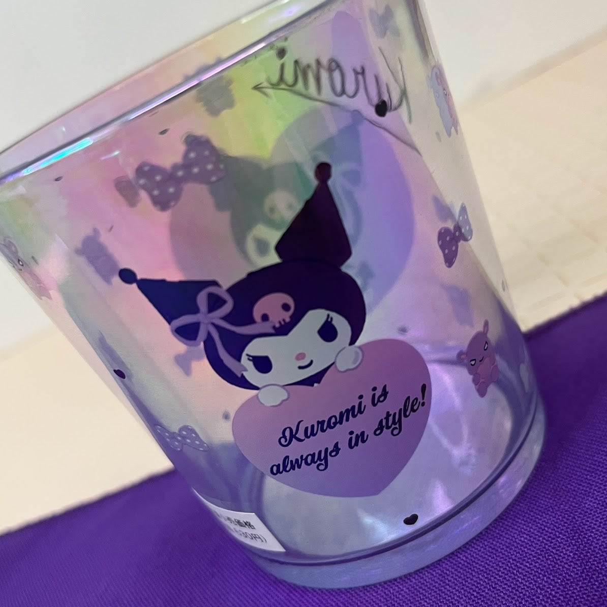Kuromi "Aurora" Plastic Tumbler