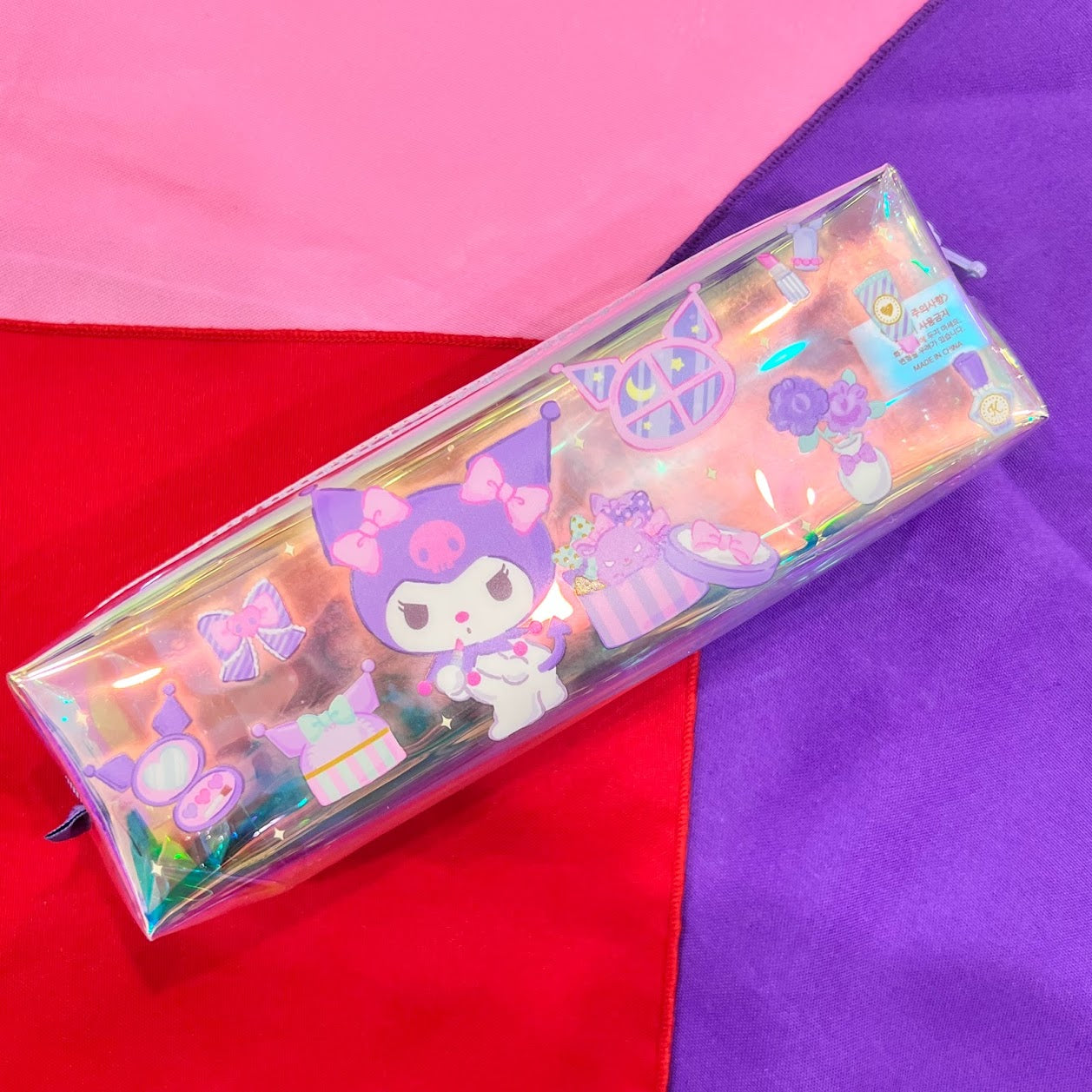 Kuromi Hologram Pencil Pouch