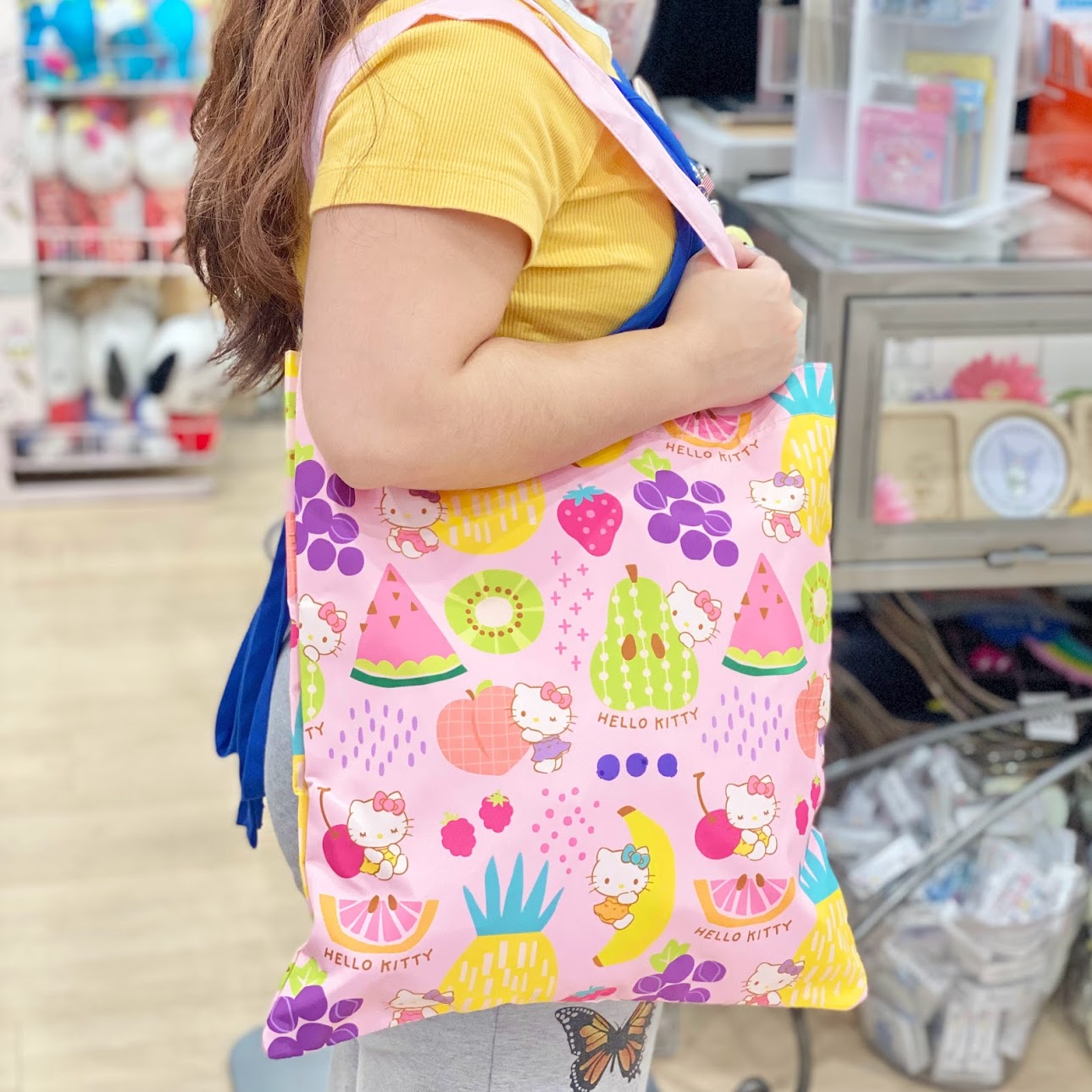 selva secreta♡Bucket tote bag selva secreta】Bucket tote bag(black)
