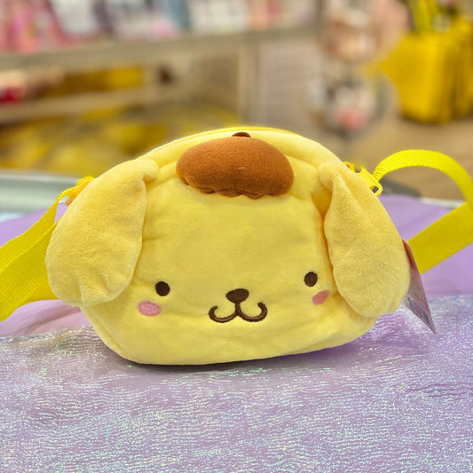 Pompompurin Face Cross Body Bag