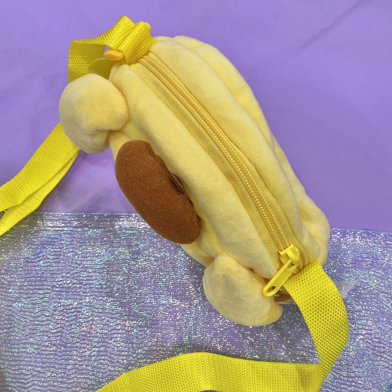 Pompompurin Face Cross Body Bag