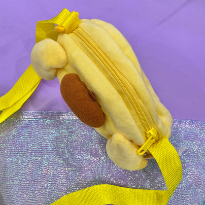 Pompompurin Face Cross Body Bag