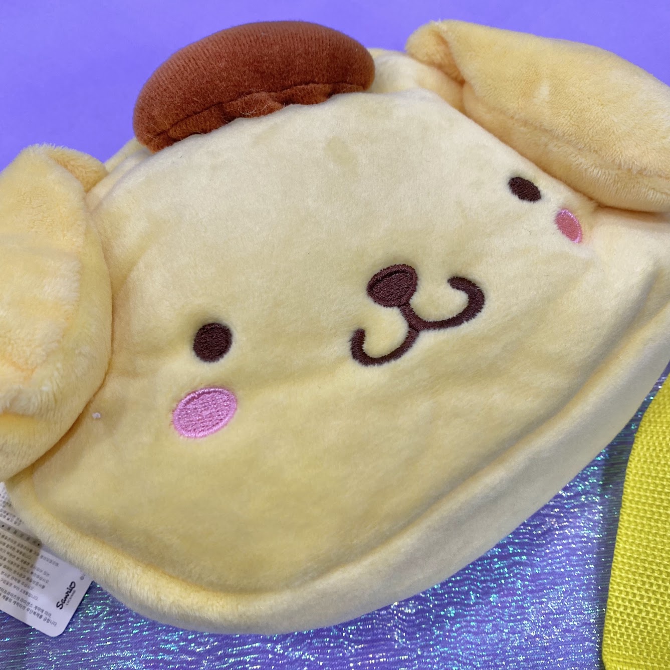 Pompompurin Face Cross Body Bag